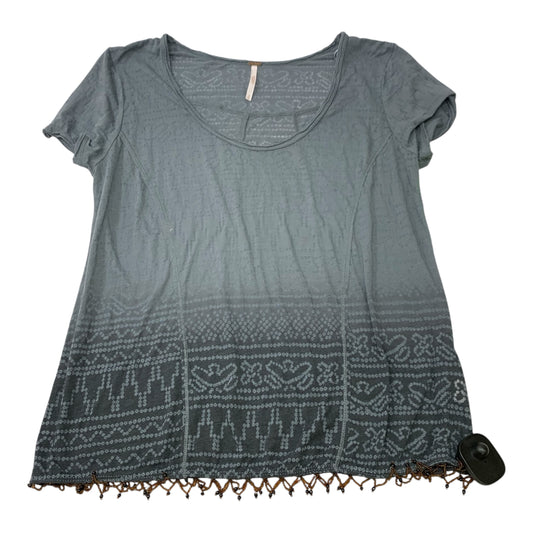 Top Short Sleeve By Free People In Blue, Size: S