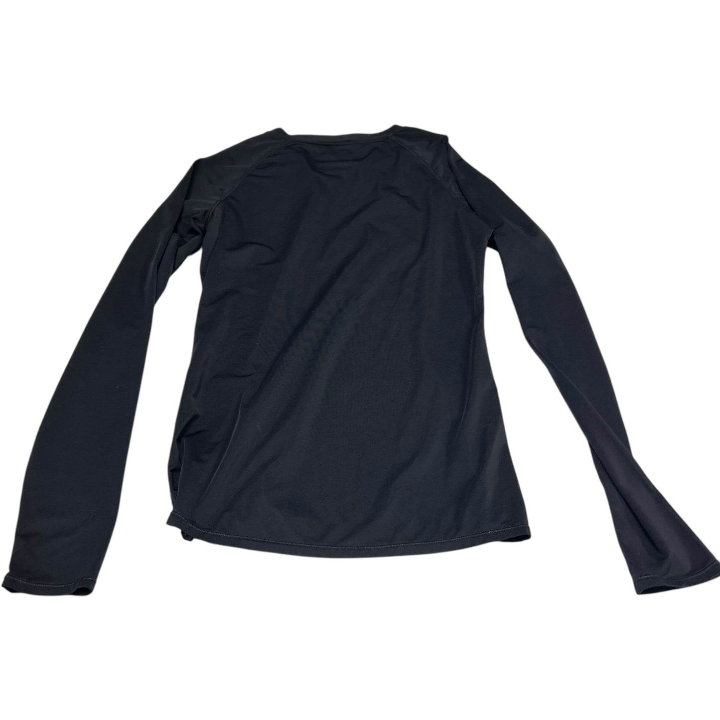 Top Long Sleeve By Warm Essentials In Black, Size: S