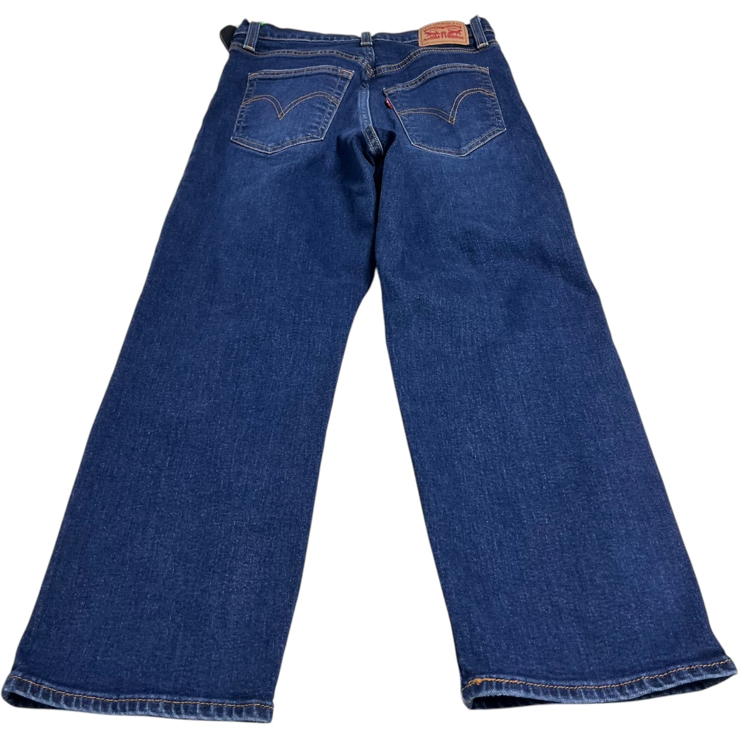 Jeans Straight By Levis In Blue Denim, Size: 6