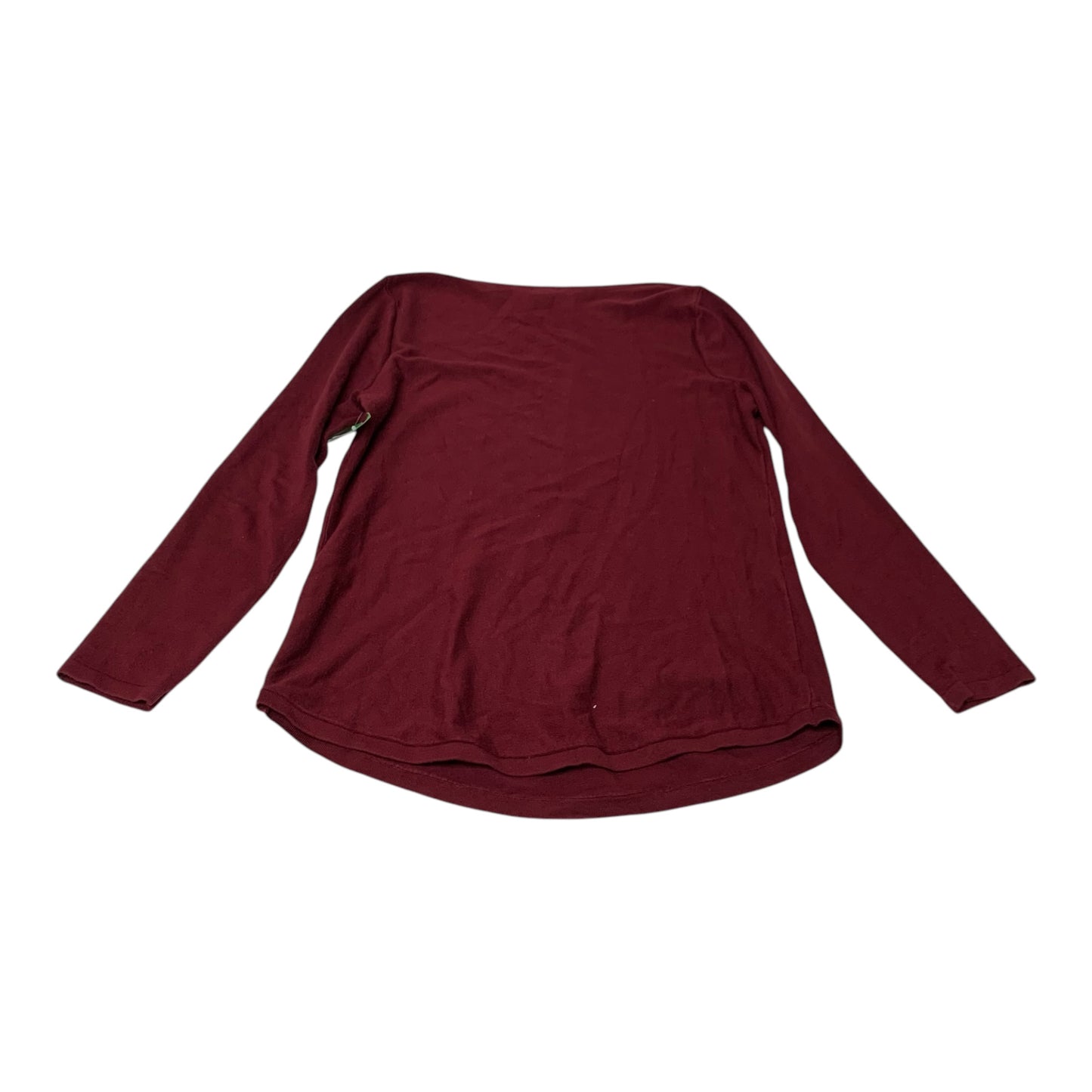 Top Long Sleeve By Chicos In Red, Size: S