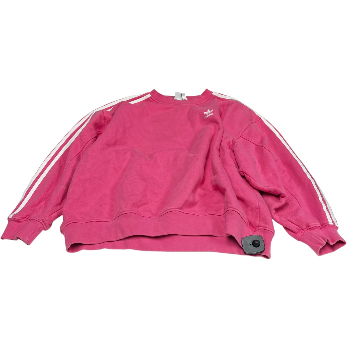 Sweatshirt Crewneck By Adidas In Pink, Size: S