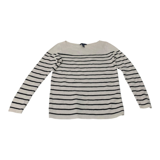 Top Long Sleeve By Gap In White, Size: Xs