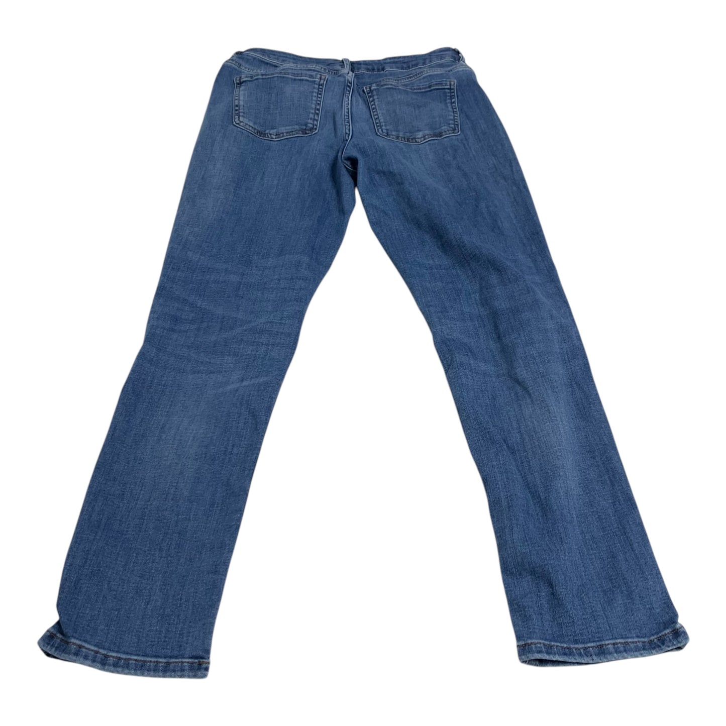 Jeans Straight By J. Jill In Blue Denim, Size: 8p