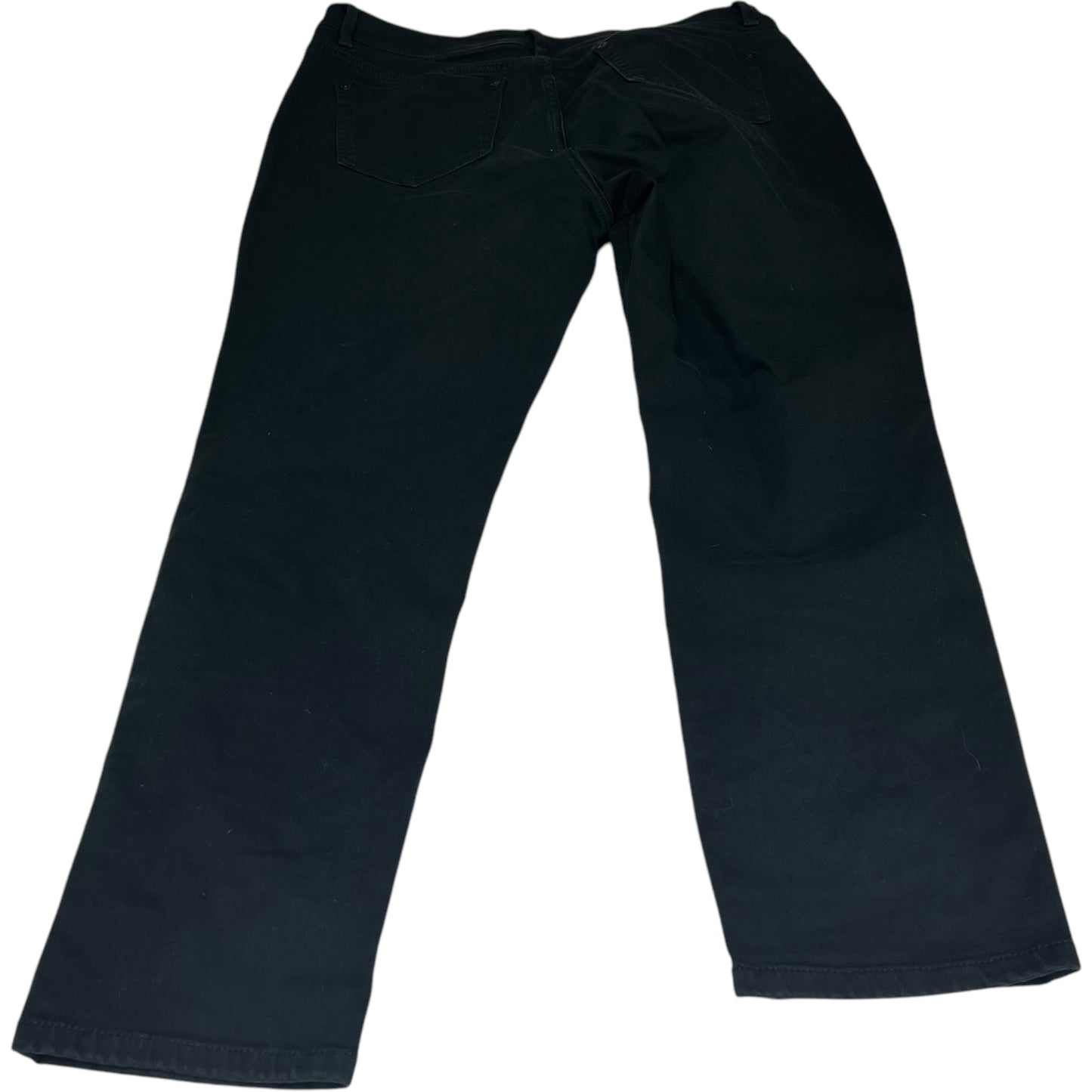 Jeans Skinny By J. Jill In Black Denim, Size: 12p