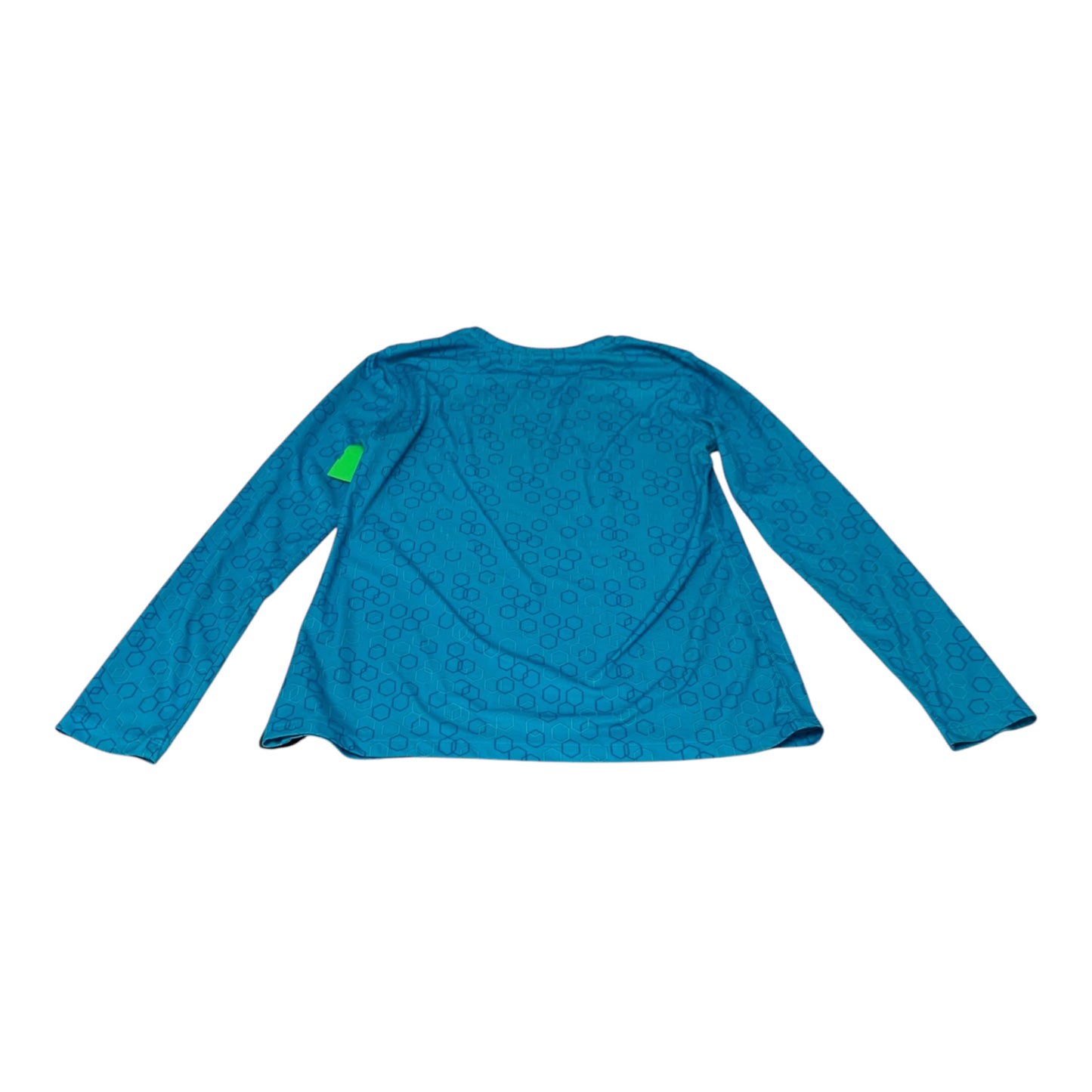 Top Long Sleeve By Be Inspired In Blue, Size: M