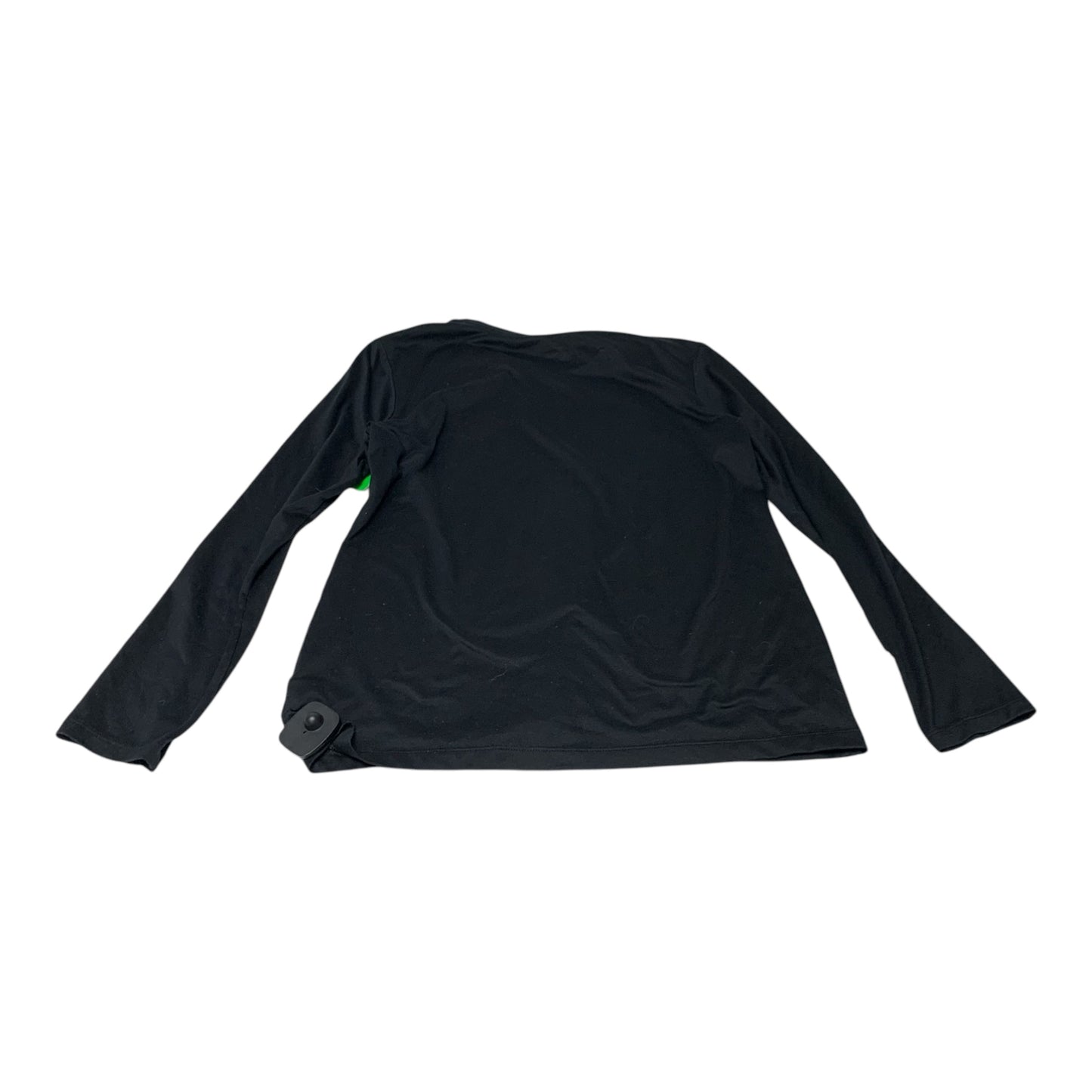 Top Long Sleeve By Be Inspired In Black, Size: M