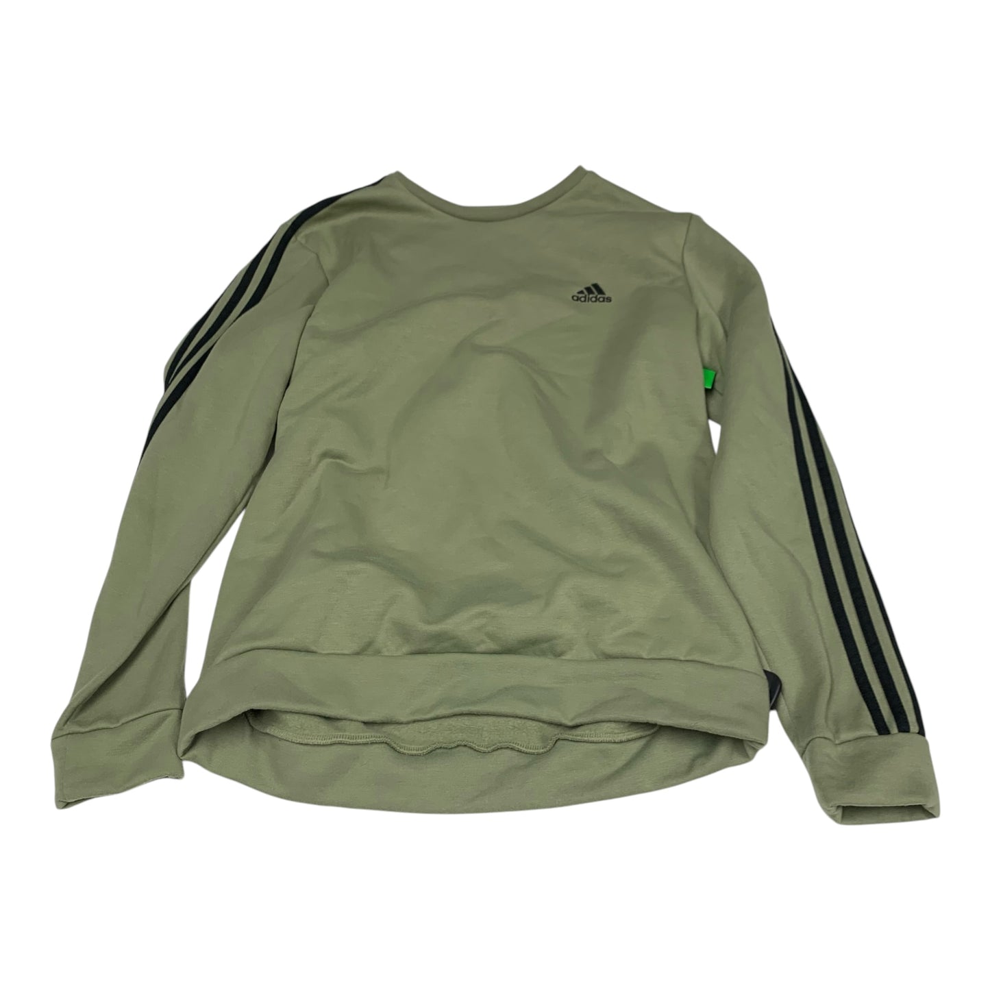 Sweatshirt Crewneck By Adidas In Green, Size: L