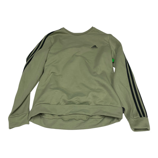 Sweatshirt Crewneck By Adidas In Green, Size: L