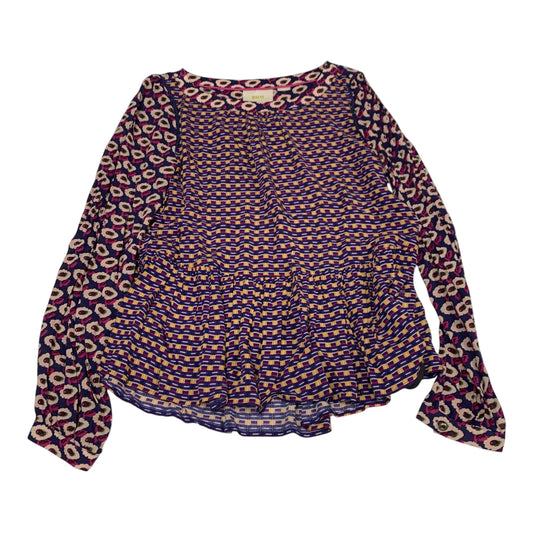 Top Long Sleeve By Maeve In Purple, Size: S