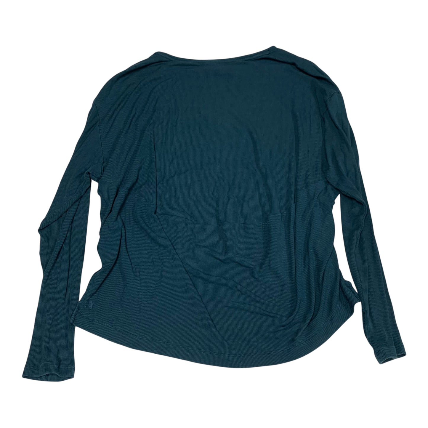 Athletic Top Long Sleeve Crewneck By All In Motion In Blue, Size: M