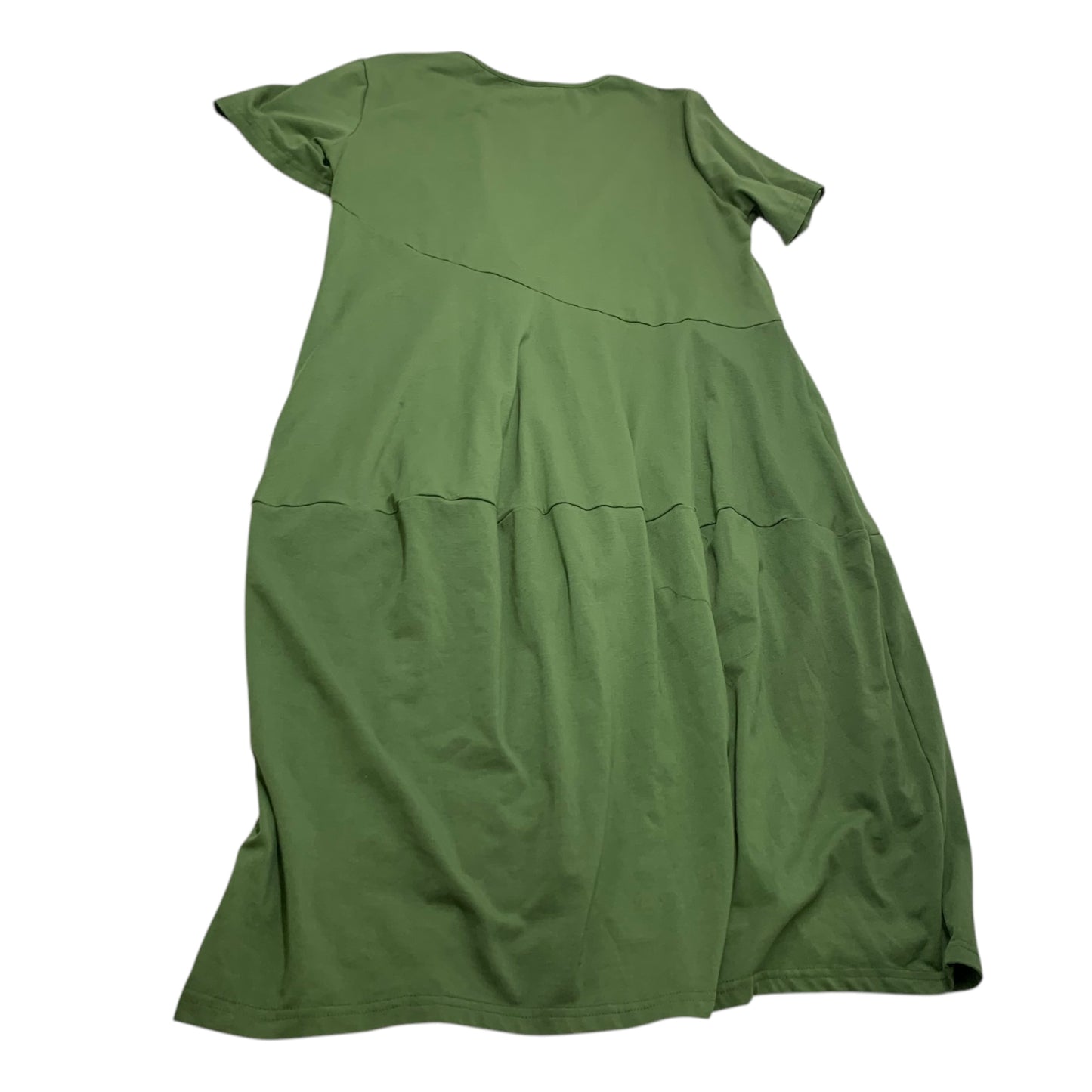 Dress Casual Midi By Anra Bees In Green, Size: L