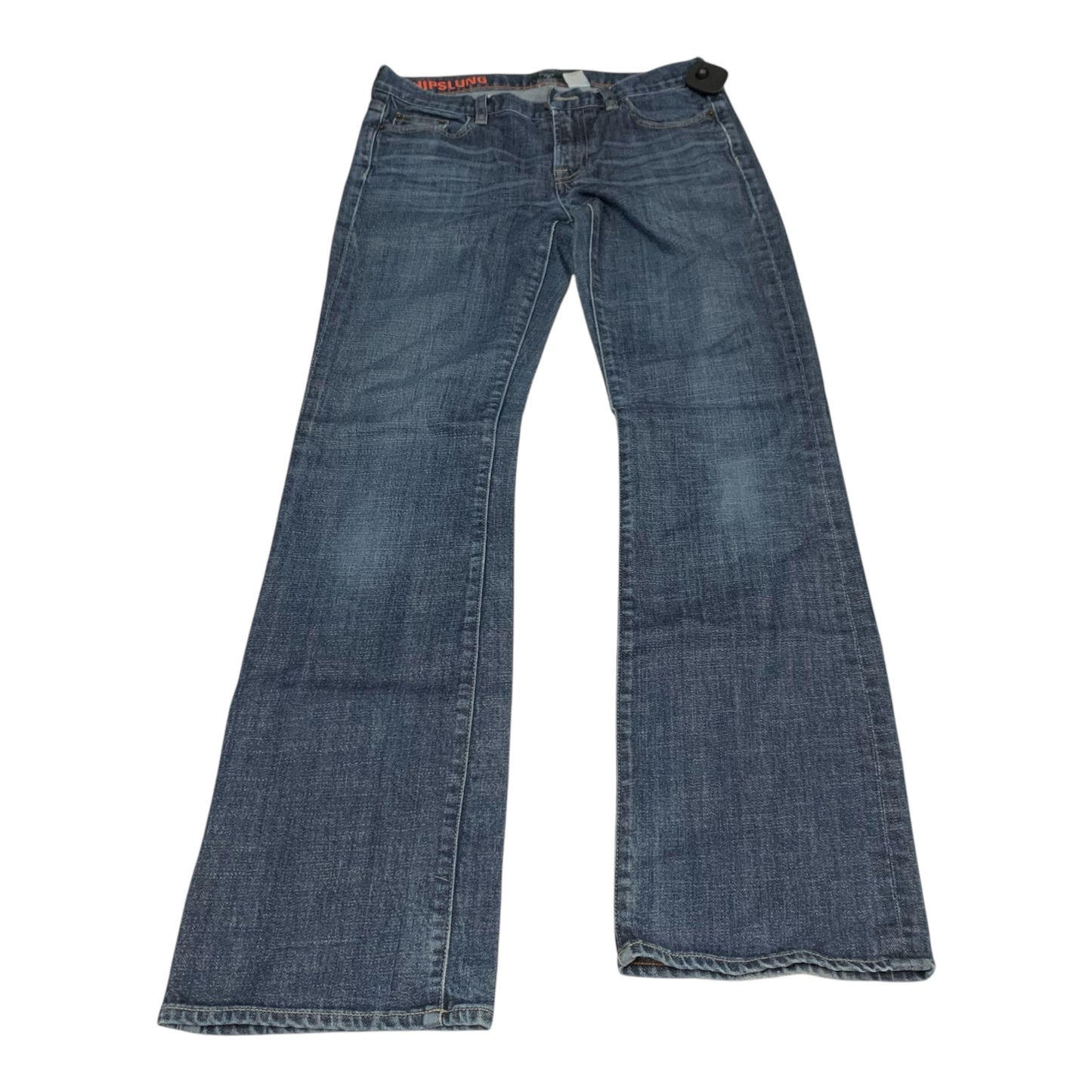 Jeans Straight By J. Crew In Blue Denim, Size: 8