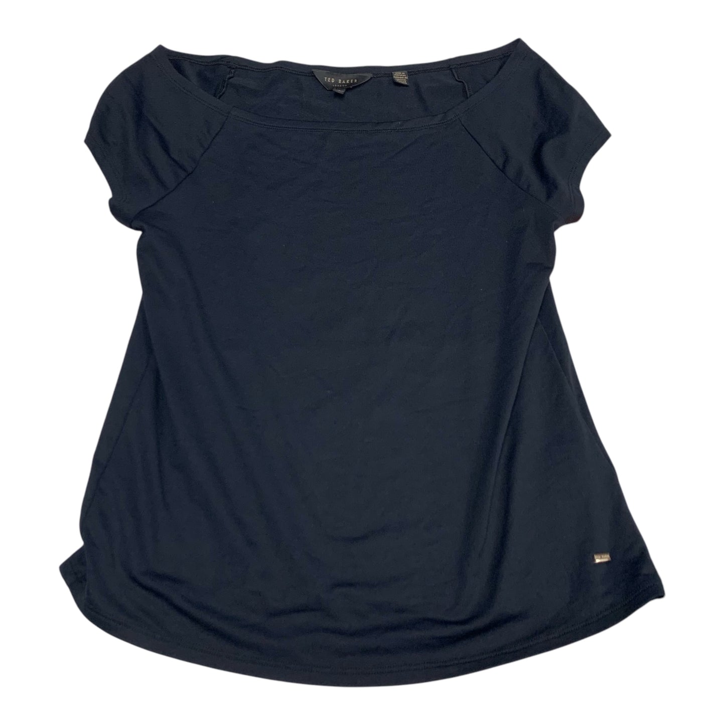 Top Short Sleeve By Clothes Mentor In Black, Size: 2