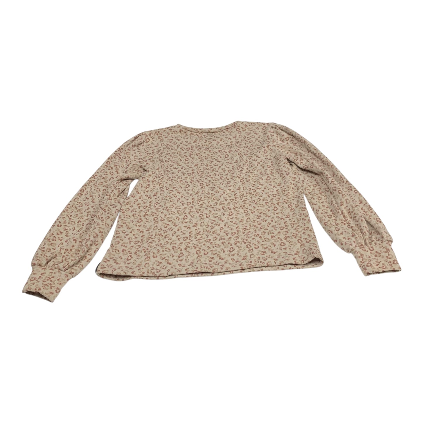 Top Long Sleeve By J. Crew In Brown, Size: S