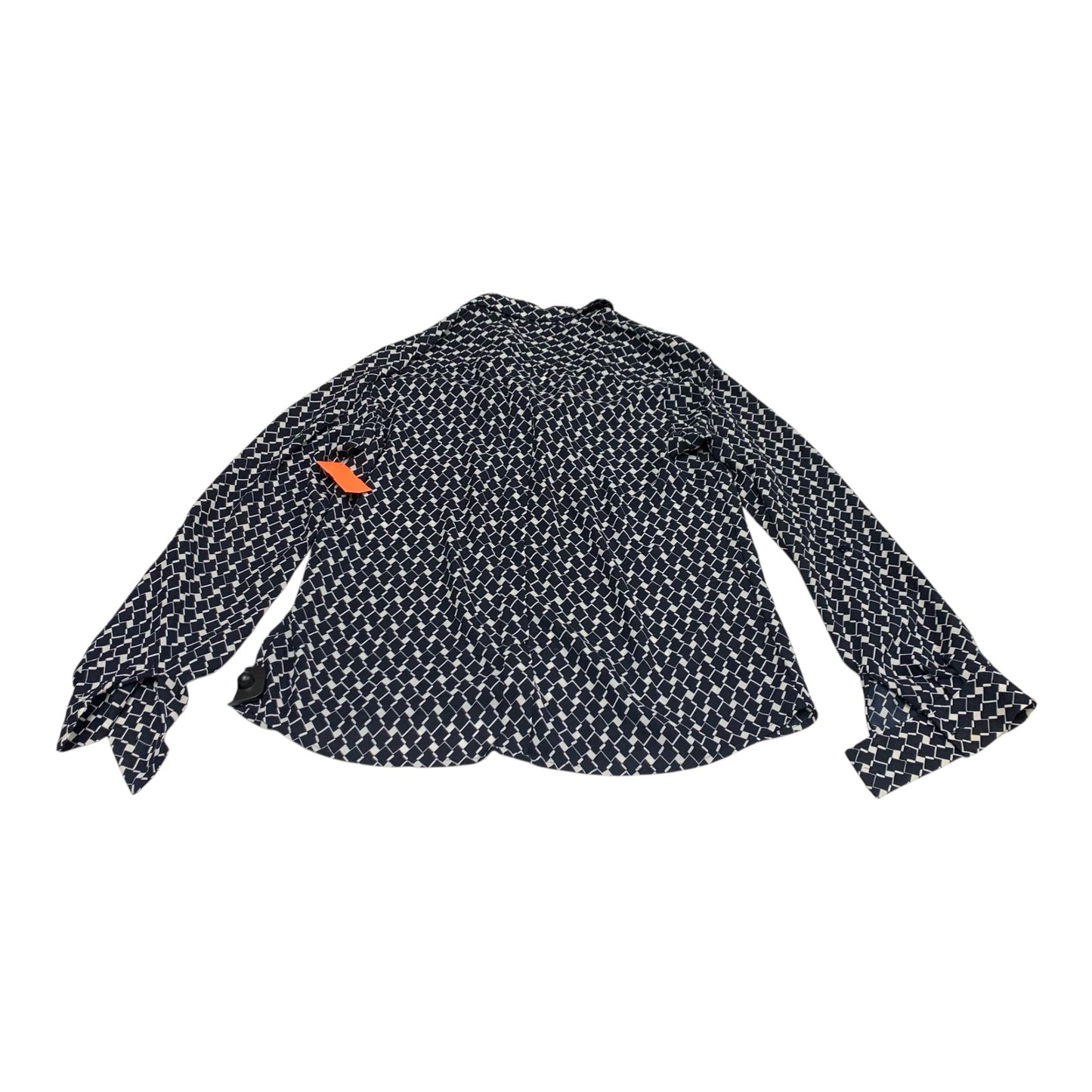 Top Long Sleeve By Limited In Navy, Size: M