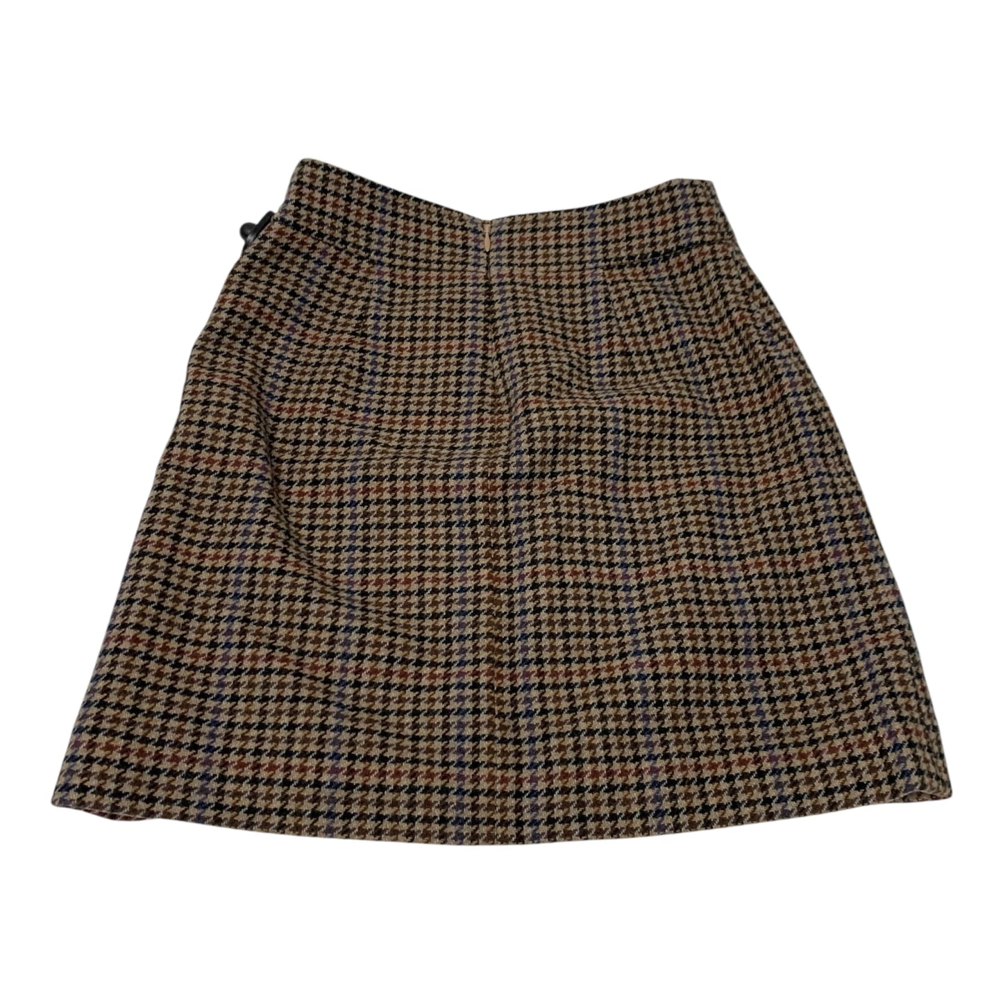 Skirt Mini & Short By J. Crew In Plaid Pattern, Size: 0