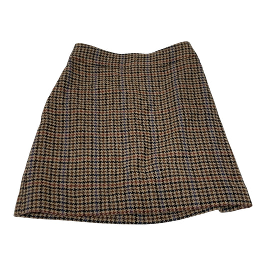 Skirt Mini & Short By J. Crew In Plaid Pattern, Size: 0