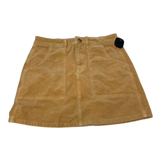 Skirt Mini & Short By American Eagle In Yellow, Size: 4