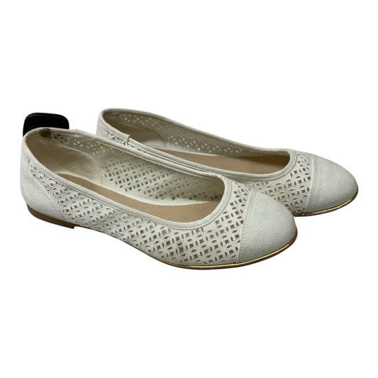 Shoes Flats By Lauren Blakwell In White, Size: 8.5