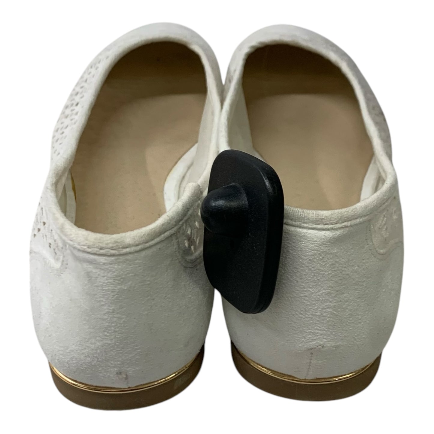 Shoes Flats By Lauren Blakwell In White, Size: 8.5