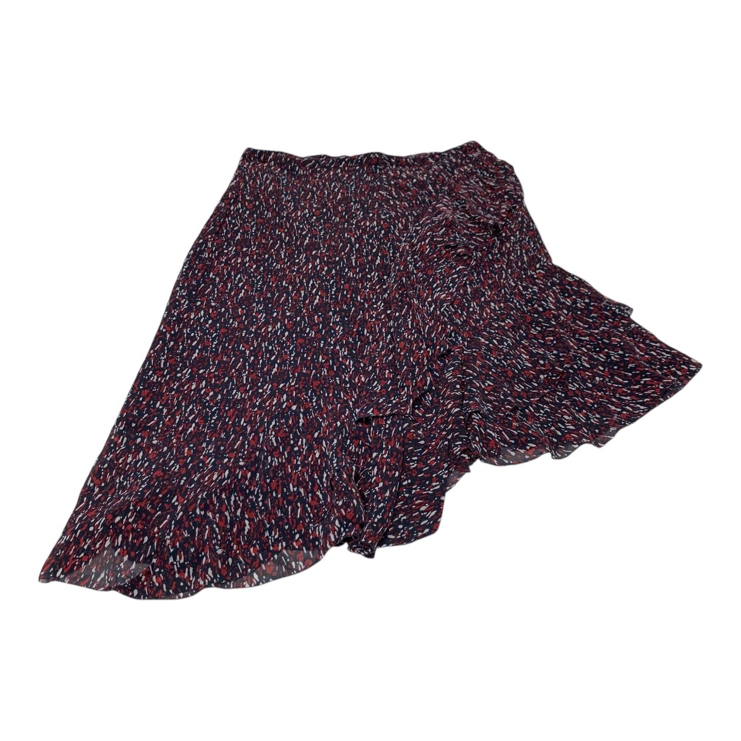 Skirt Midi By Joie In Blue & Red, Size: M