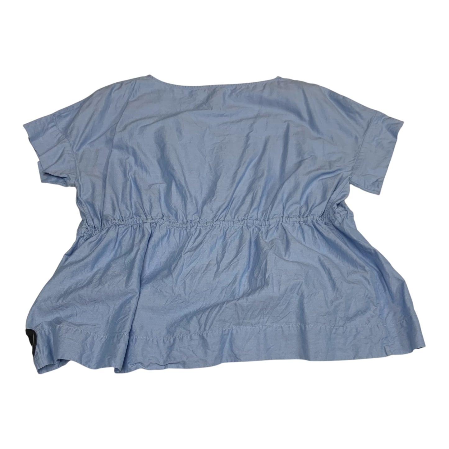 Top Short Sleeve By J. Crew In Blue, Size: L