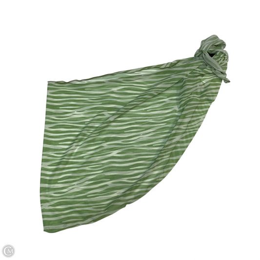 Swimwear Cover-up By Shein In Green & White, Size: M