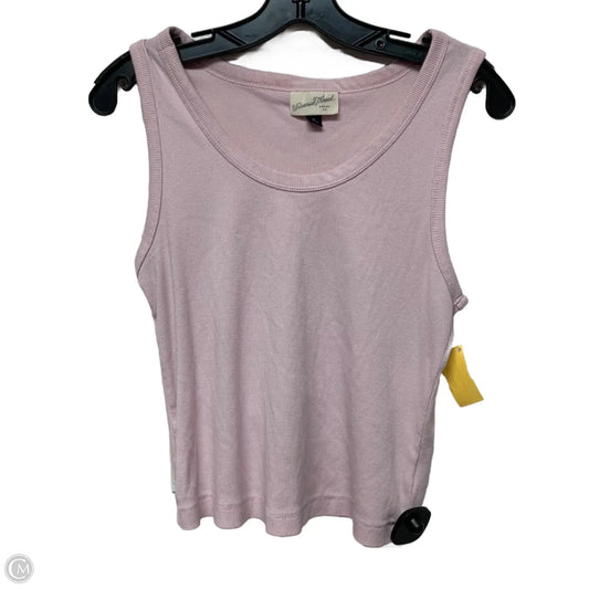 Top Sleeveless Basic By Universal Thread In Pink, Size: Xl