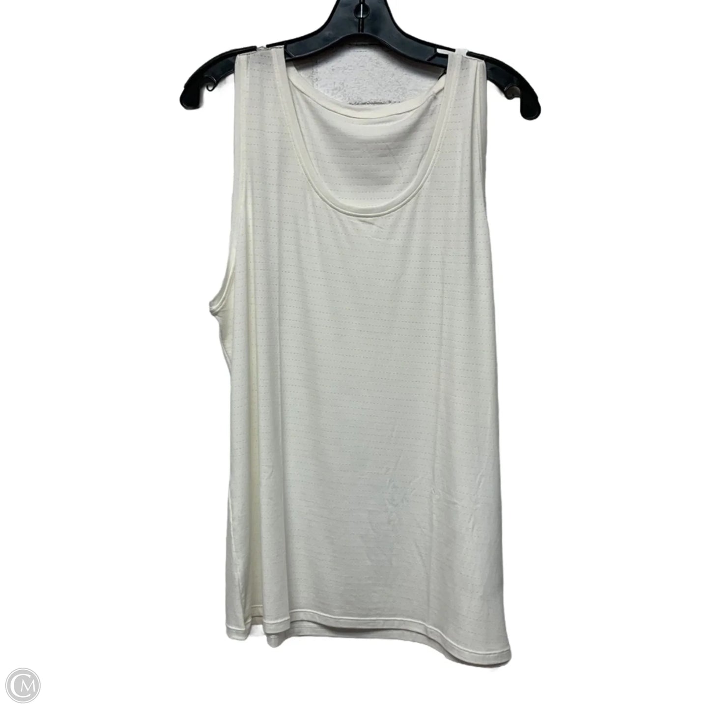 Athletic Tank Top By Zyia In White, Size: 3x