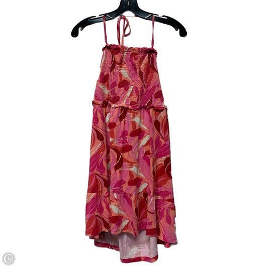 Dress Casual Short By Serra In Pink, Size: L