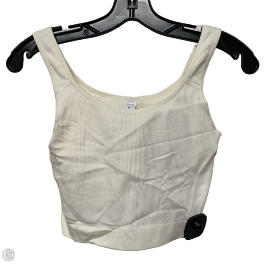 Athletic Tank Top By Jockey In White, Size: M