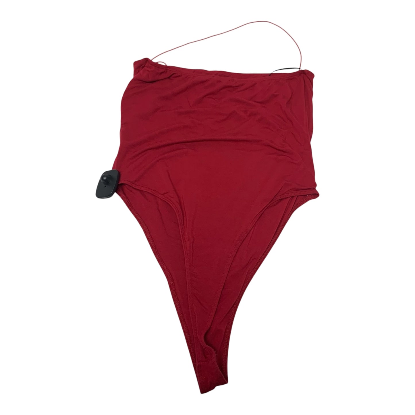 Bodysuit By Clothes Mentor In Red, Size: L