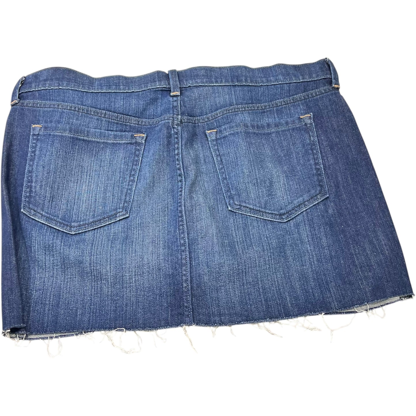 Skirt Mini & Short By Old Navy In Blue Denim, Size: L