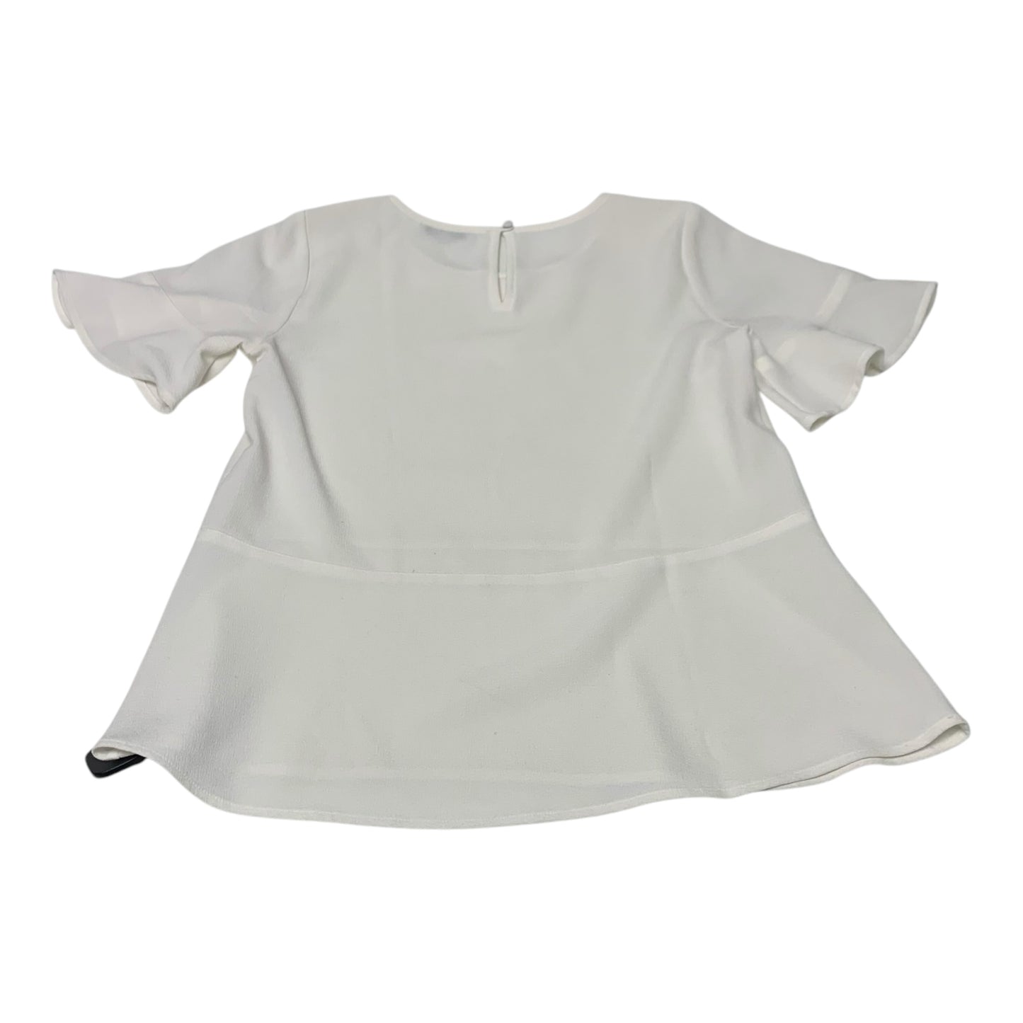 Top Short Sleeve By Madewell In White, Size: M