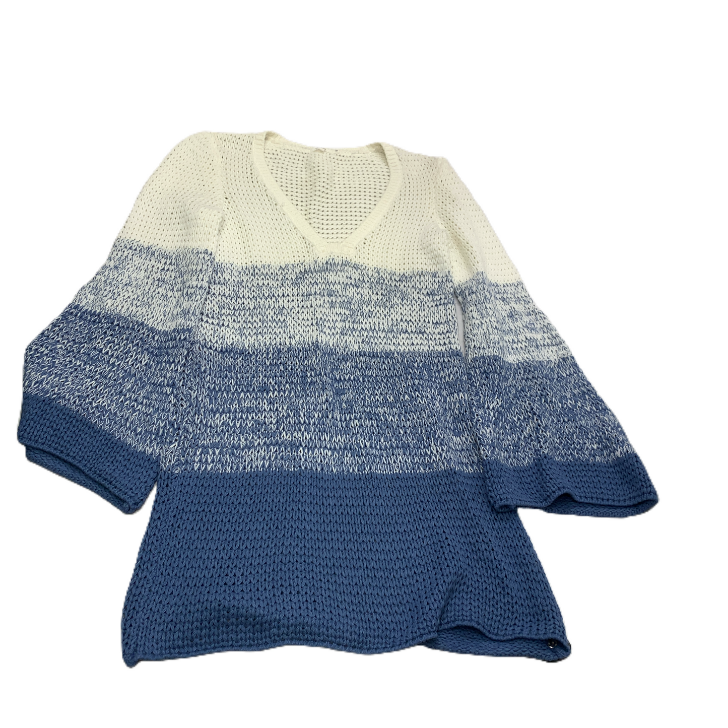 Blue & White  Dress Sweater By Tularosa  Size: L