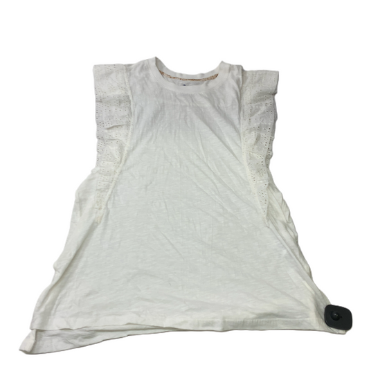 White  Tunic Sleeveless By Pilcro  Size: S