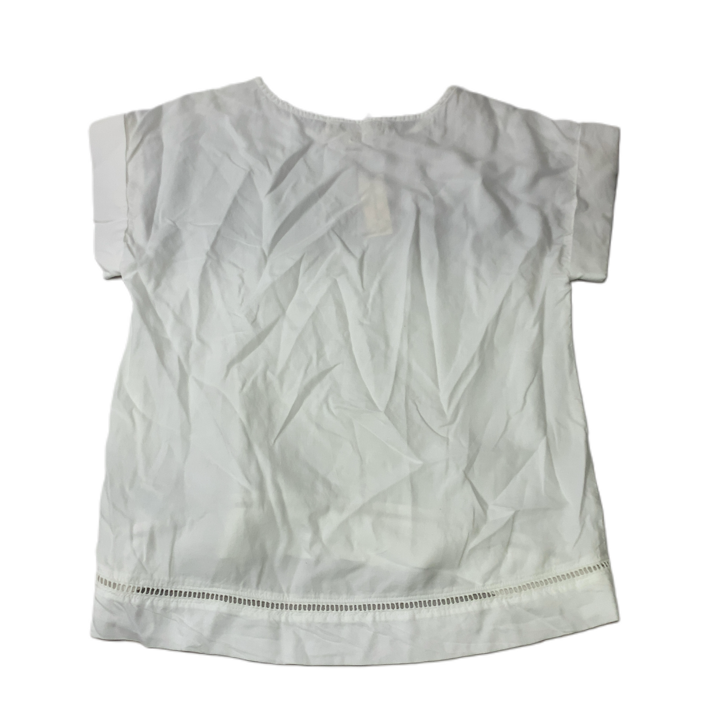 White  Top Short Sleeve By Cloth & Stone  Size: Xs