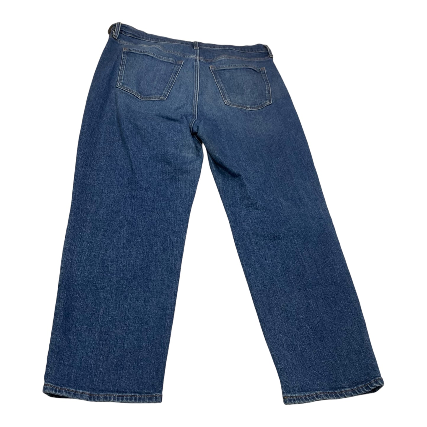 Jeans Straight By Old Navy In Blue Denim, Size: 16