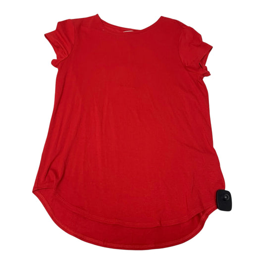 Top Short Sleeve By Cupio In Red, Size: S