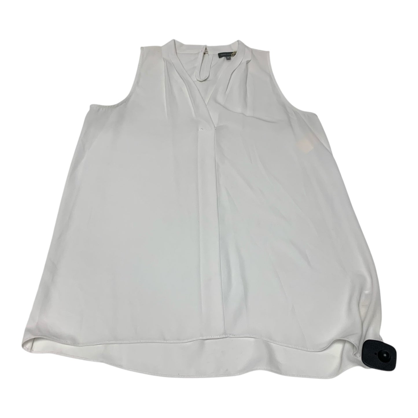 Top Sleeveless By Vince Camuto In White, Size: M