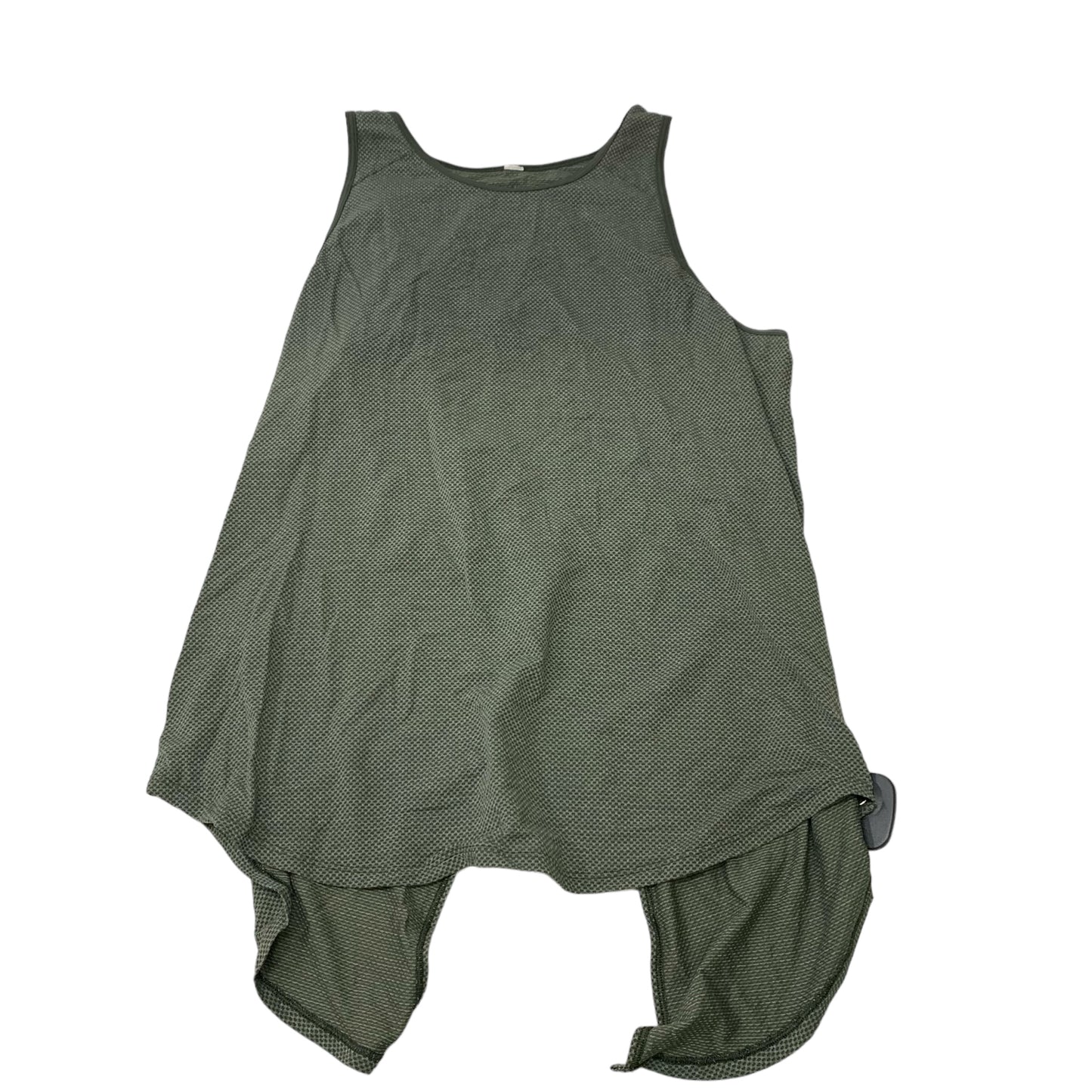 Athletic Tank Top By Lululemon In Green, Size: M