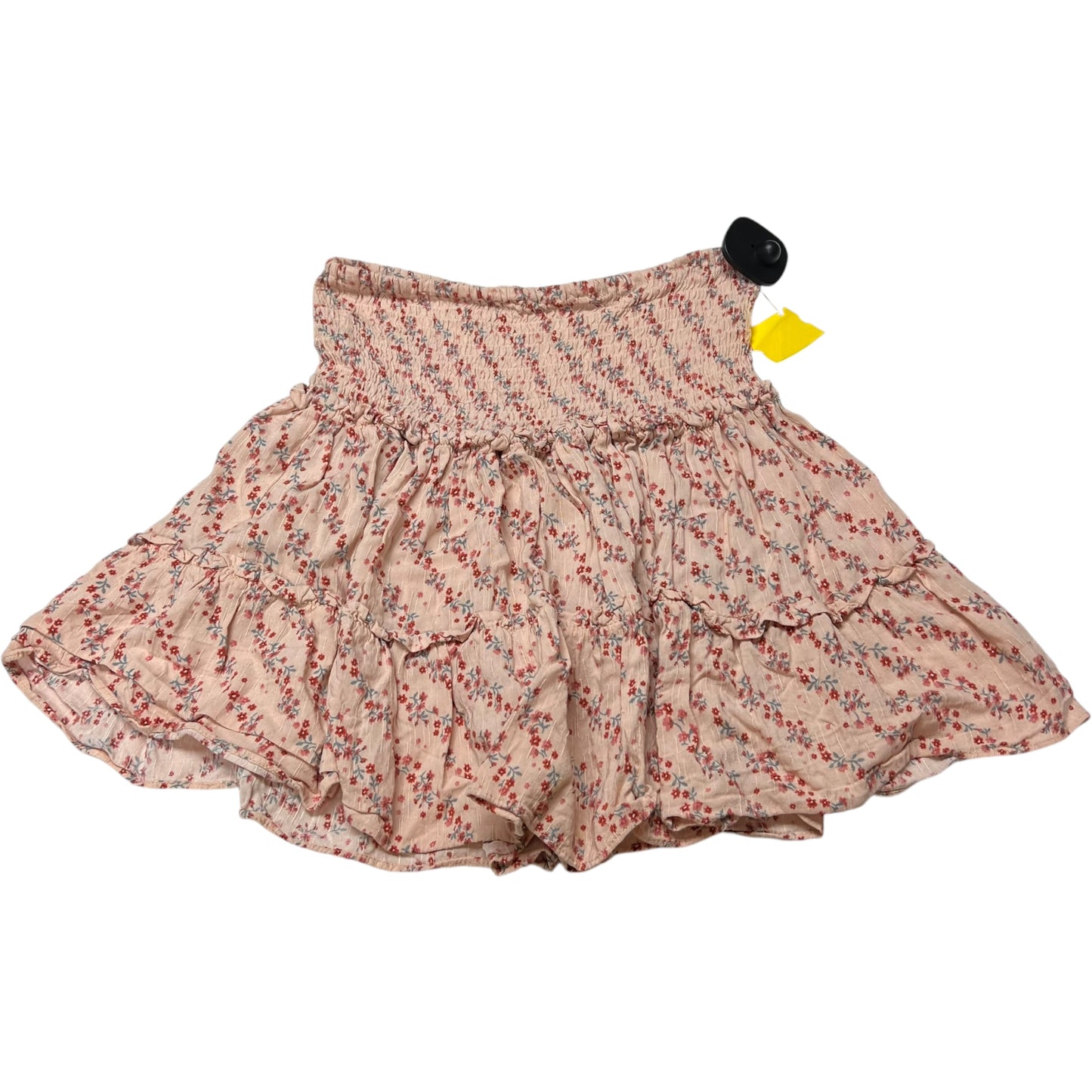 Skirt Mini & Short By Olivaceous In Pink, Size: S