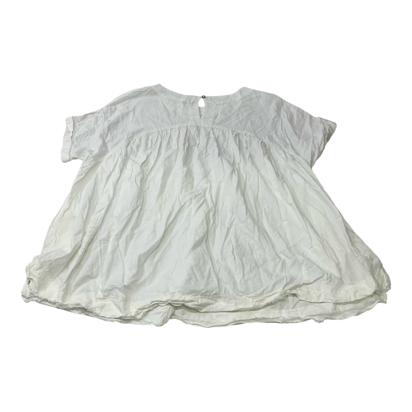 Top Short Sleeve By We The Free In Cream, Size: Xs