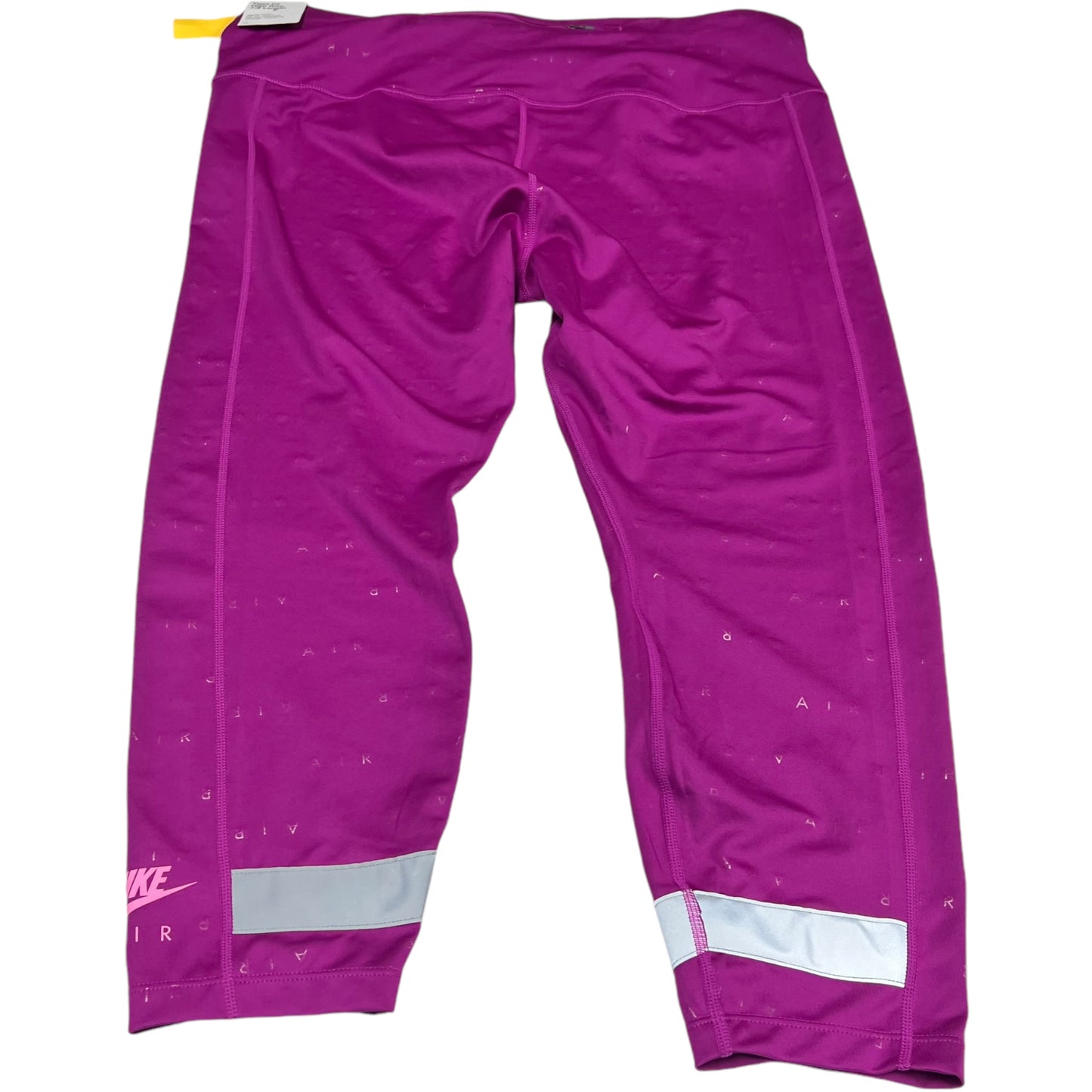 Athletic Leggings By Nike Apparel In Purple, Size: 2x