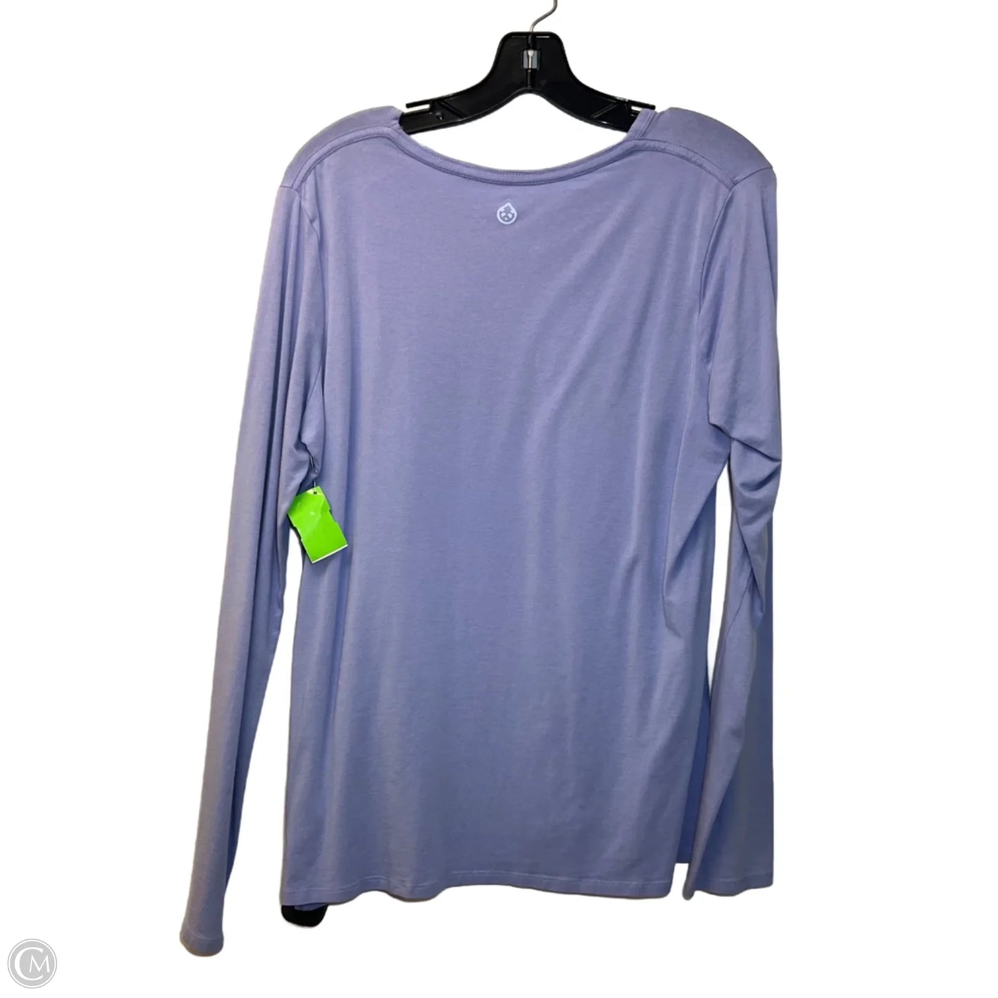 Athletic Top Long Sleeve Crewneck By Tasc In Purple, Size: Xl