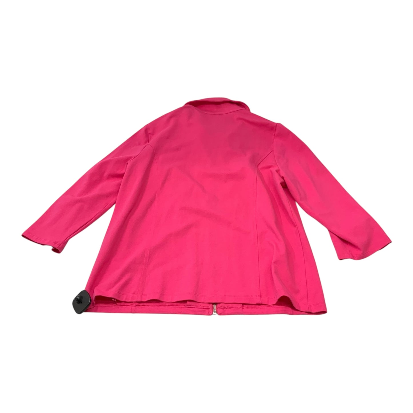 Athletic Jacket By Chicos In Pink, Size: M