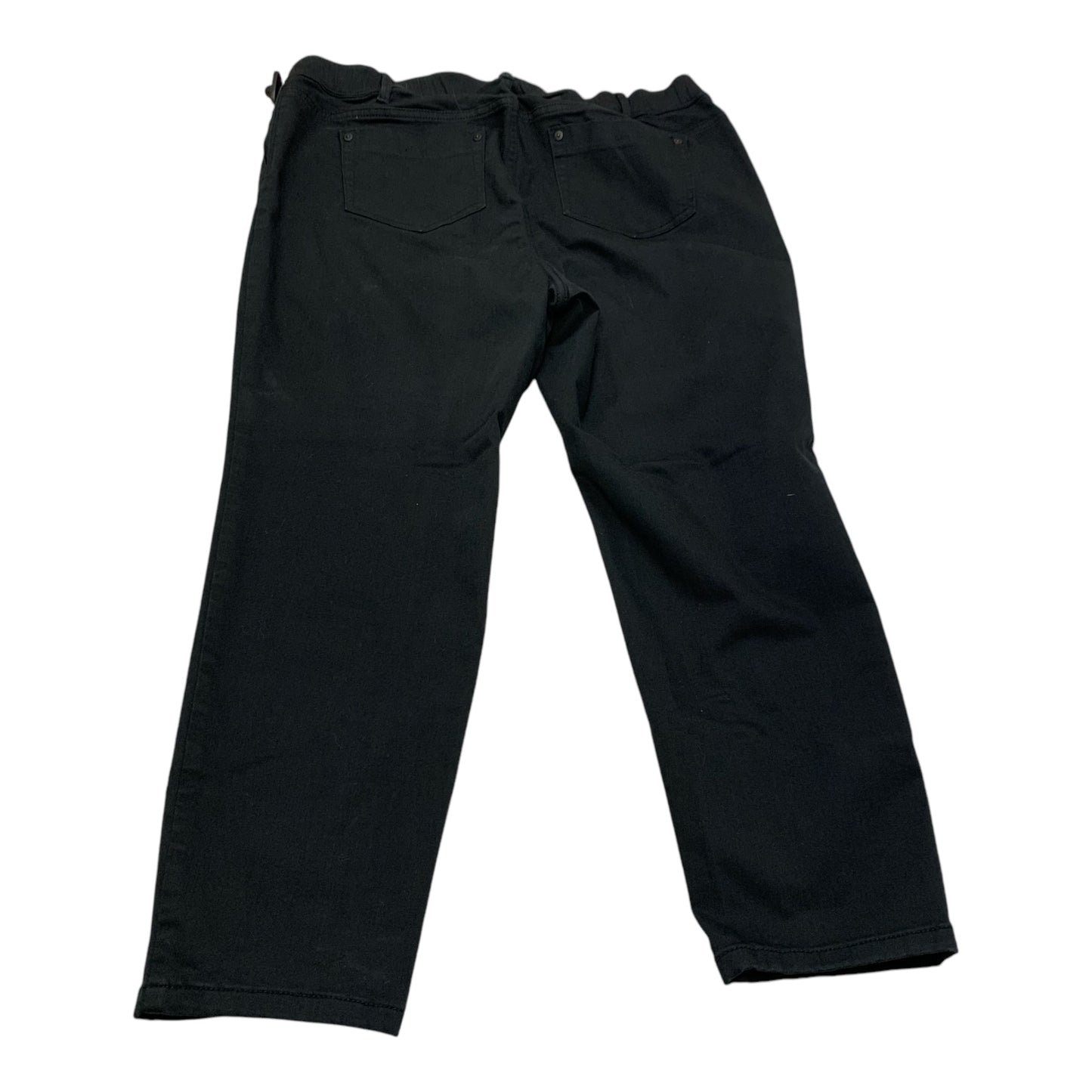 Jeans Skinny By J. Jill In Black Denim, Size: 16