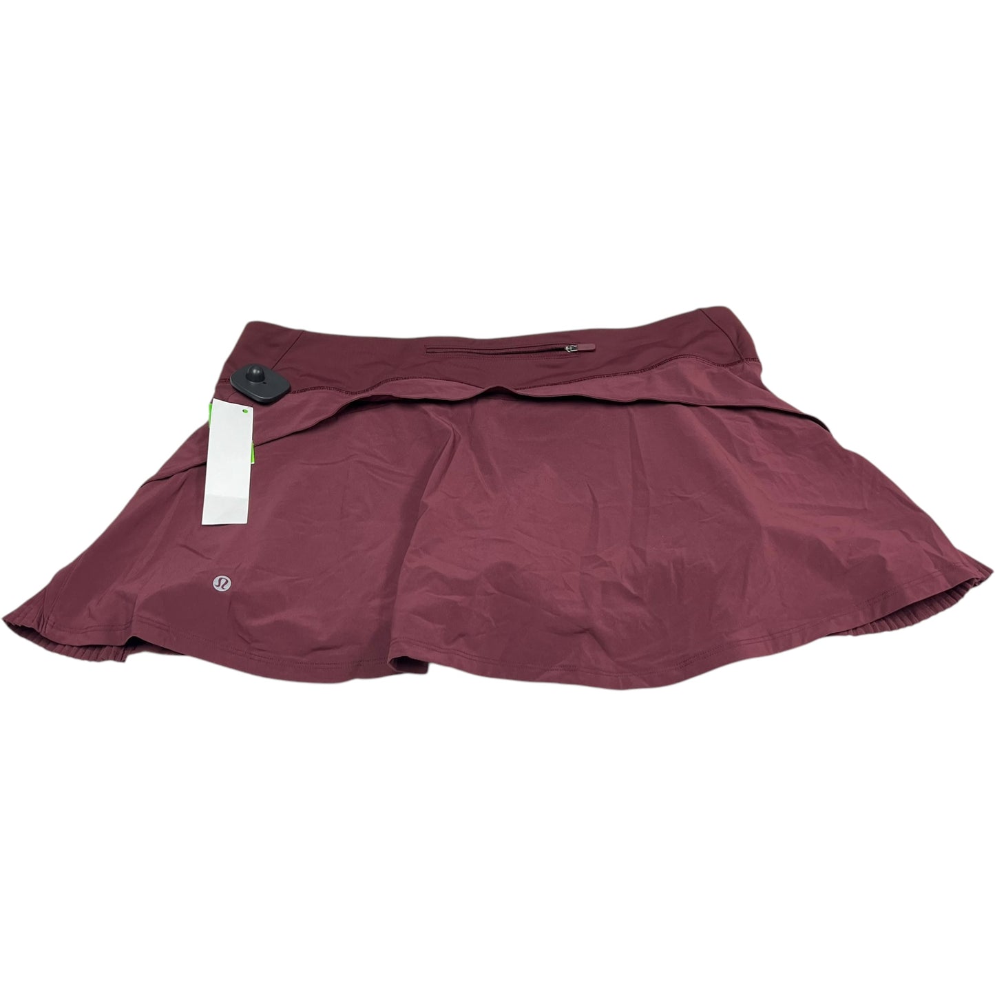 Athletic Skirt By Lululemon In Red, Size: L