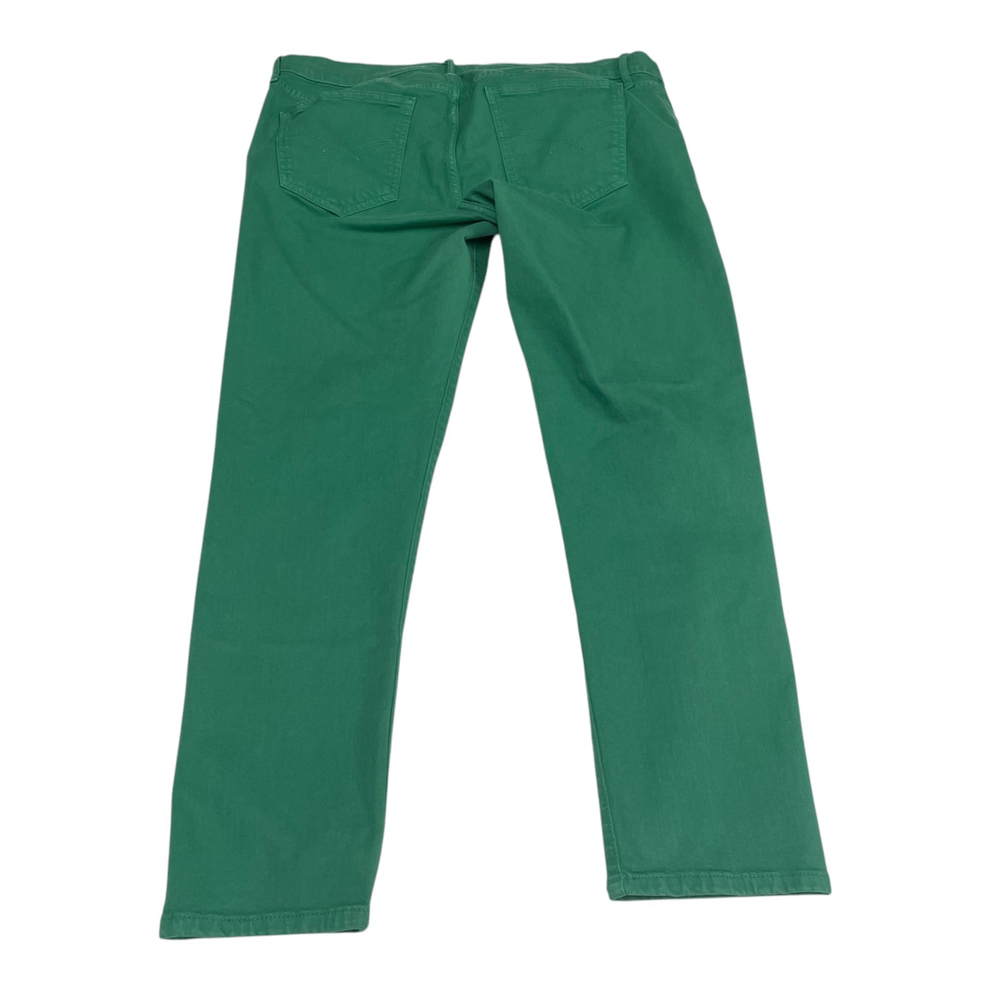 Jeans Skinny By Gap In Green Denim, Size: 12