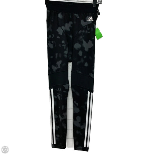 Athletic Leggings By Adidas In Black, Size: Xs